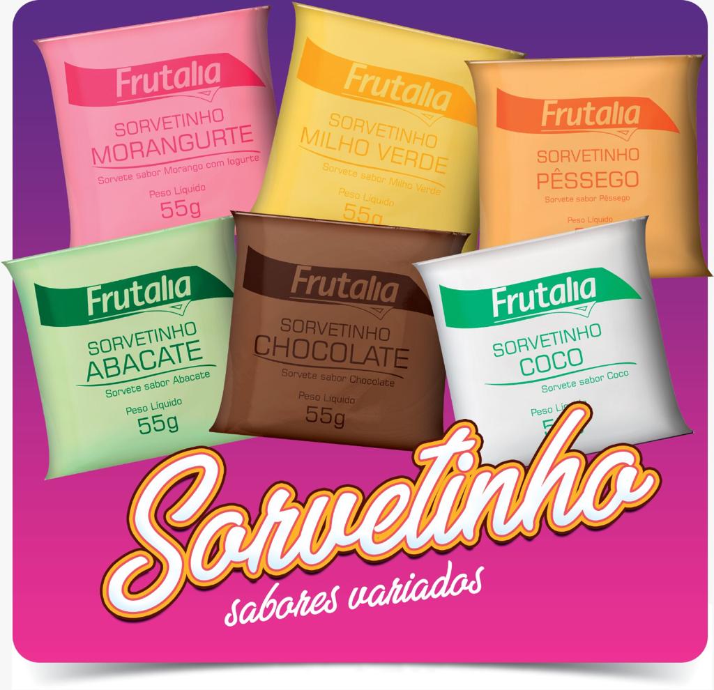 SORVETINHO FRUTALIA CHOCOLATE 55G